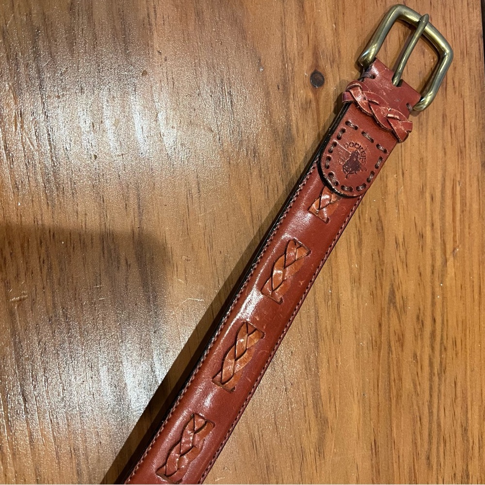Dockers‎ full grain leather braided belt - Picture 2 of 6
